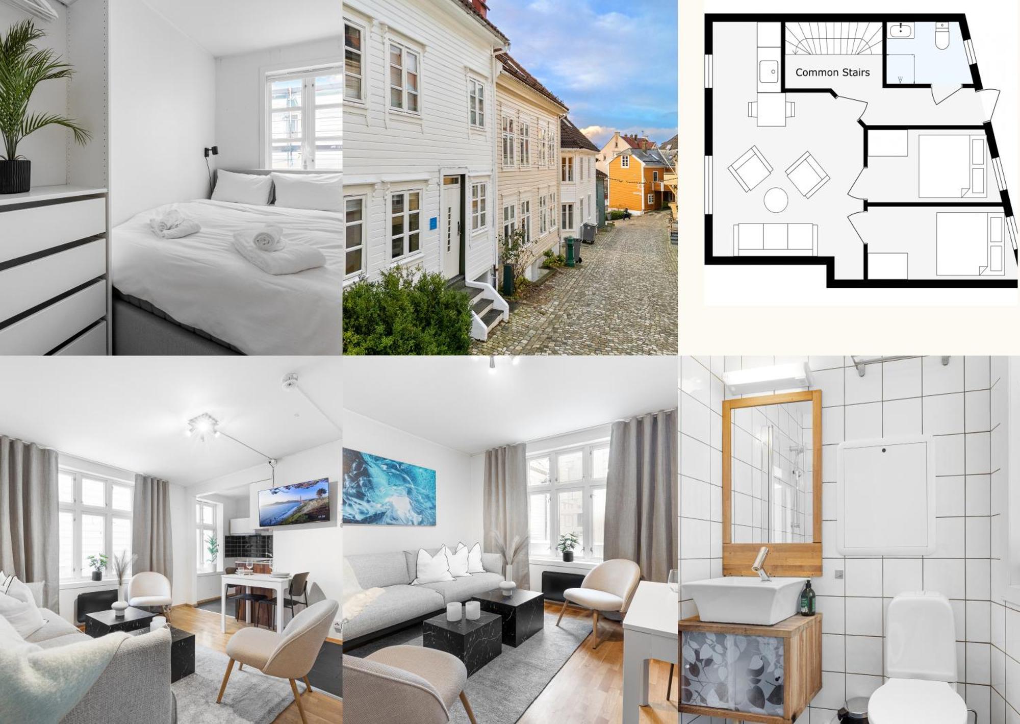 Homerentals Apartments - Behind Bryggen & Historic Cobblestone Streets - 2 Floor Renovated From February 2025 Bergen Eksteriør billede